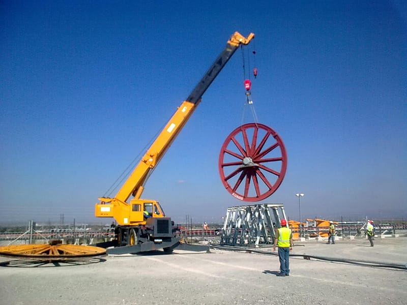 Lonmin Shatf 16 Change Headgear Sheaves Wheels - Photo 1