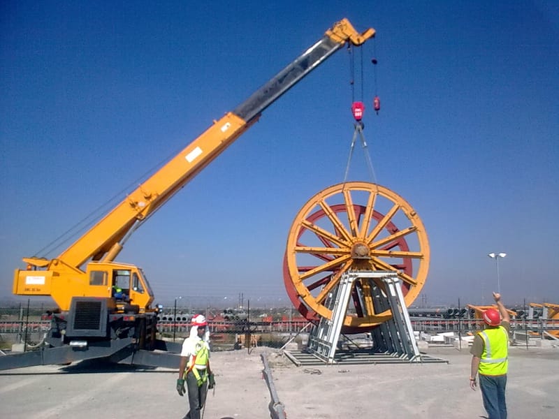 Lonmin Shatf 16 Change Headgear Sheaves Wheels - Photo 2