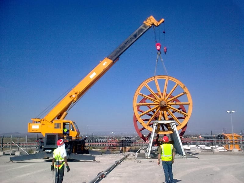 Lonmin Shatf 16 Change Headgear Sheaves Wheels - Photo 3