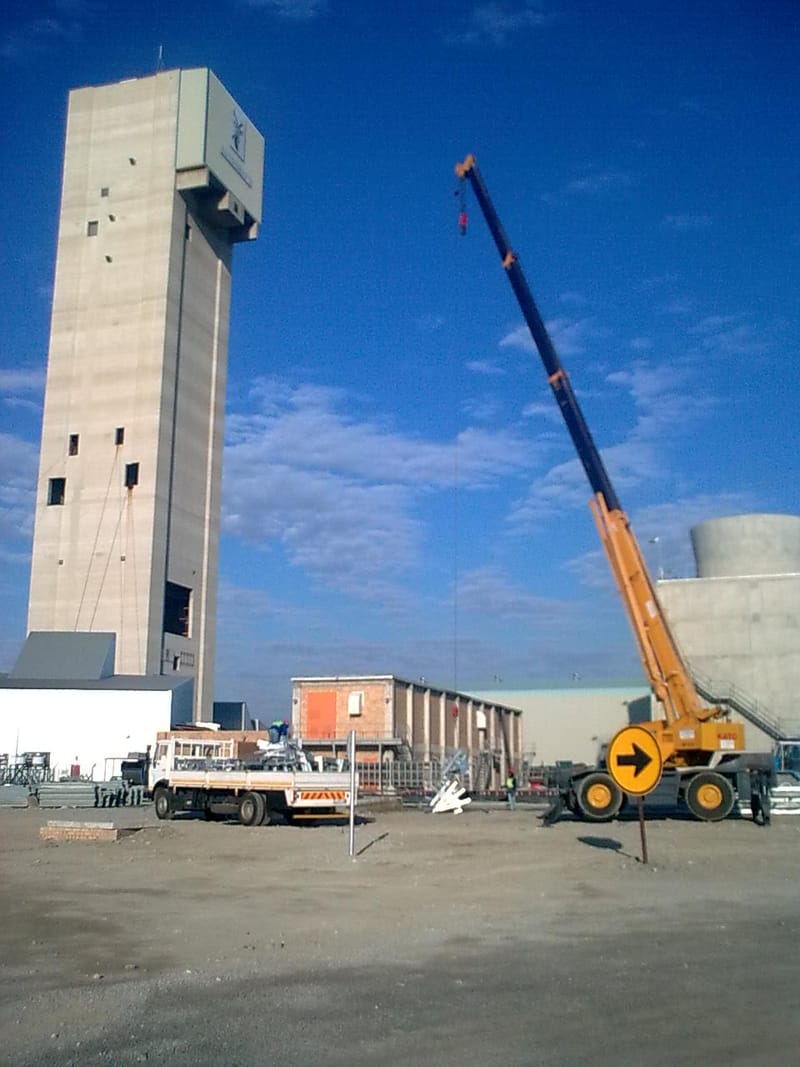 Lonmin Shatf 16 Change Headgear Sheaves Wheels - Photo 7