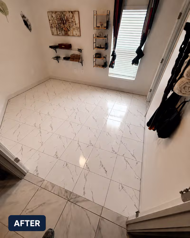 Tile Installation - After