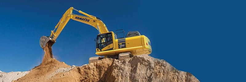 Get Advanced Komatsu Excavator Equipment for UAE Worksites
