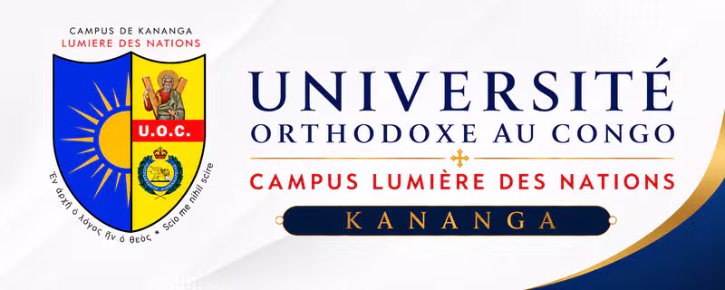 Bannière Université Orthodoxe au Congo