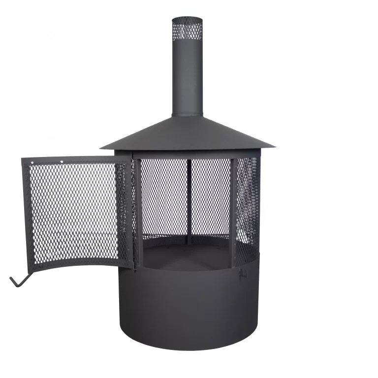 Cheminée extérieure BFS en acier noir – 29 1/2 pouces