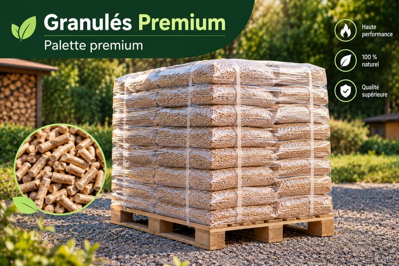 Granulés Premium - Palette premium