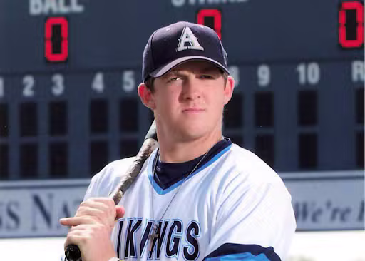 Andrew Joseph Maxey headshot in baseball uniform