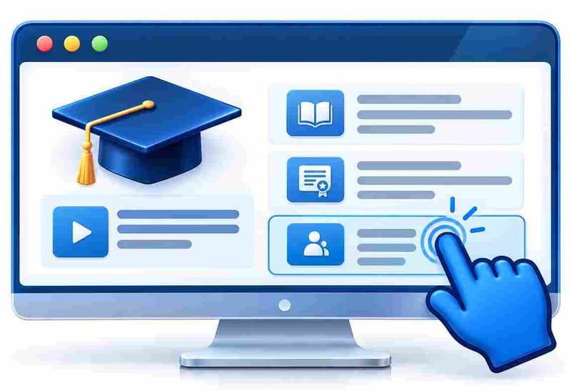 اختيار الدورة