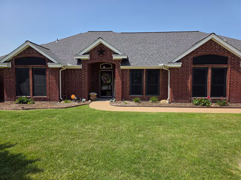 After renovation view of Solar Screens