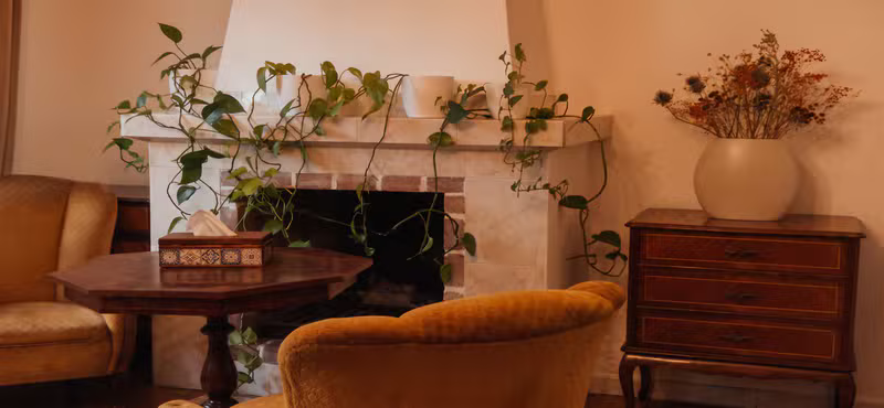 Spokojny gabinet terapeutyczny