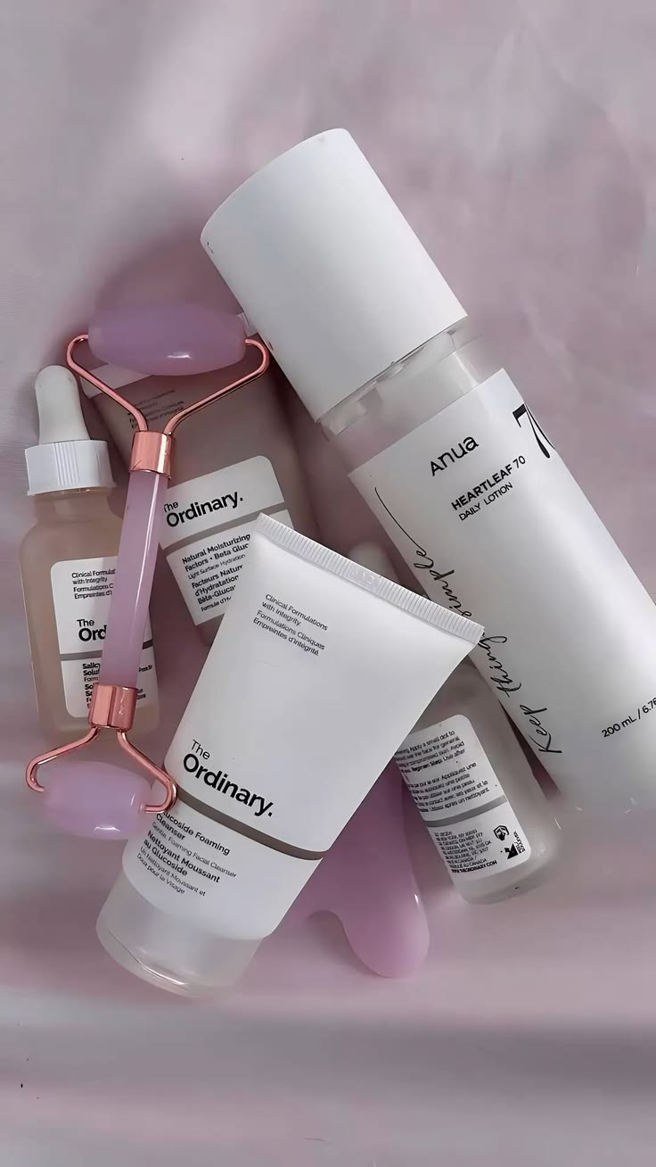 Luxury beauty and skincare products