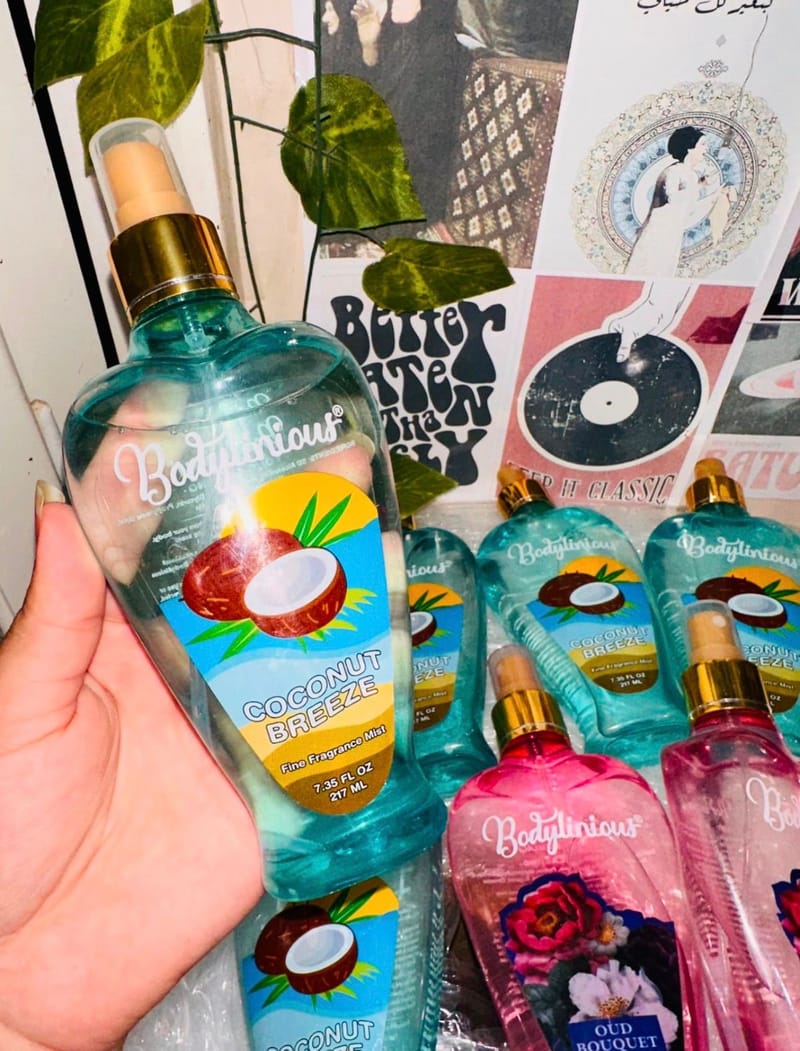 Body litious body splash