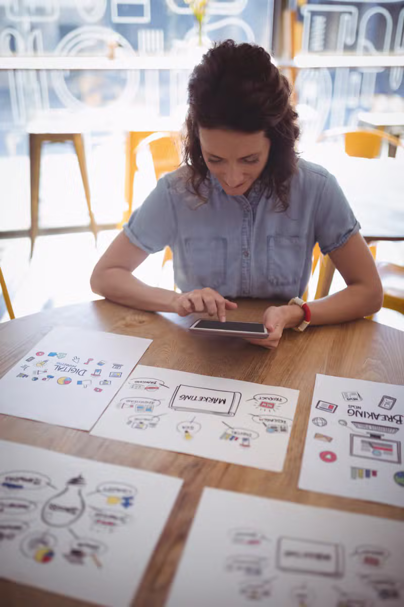 Freelance digital marketer developing customized growth strategies for individual and business projects