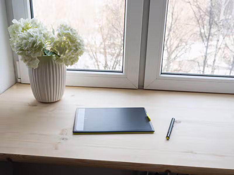 Editor working on a laptop