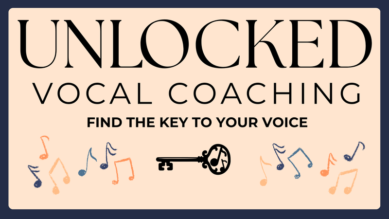 Unlocked Vocal Coaching Banner