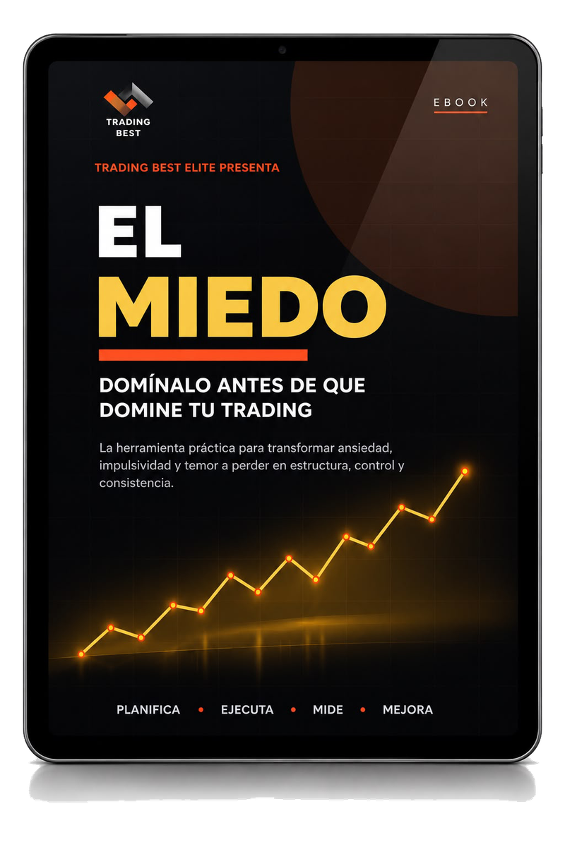 Portada del e-book EL MIEDO de Trading Best Elite