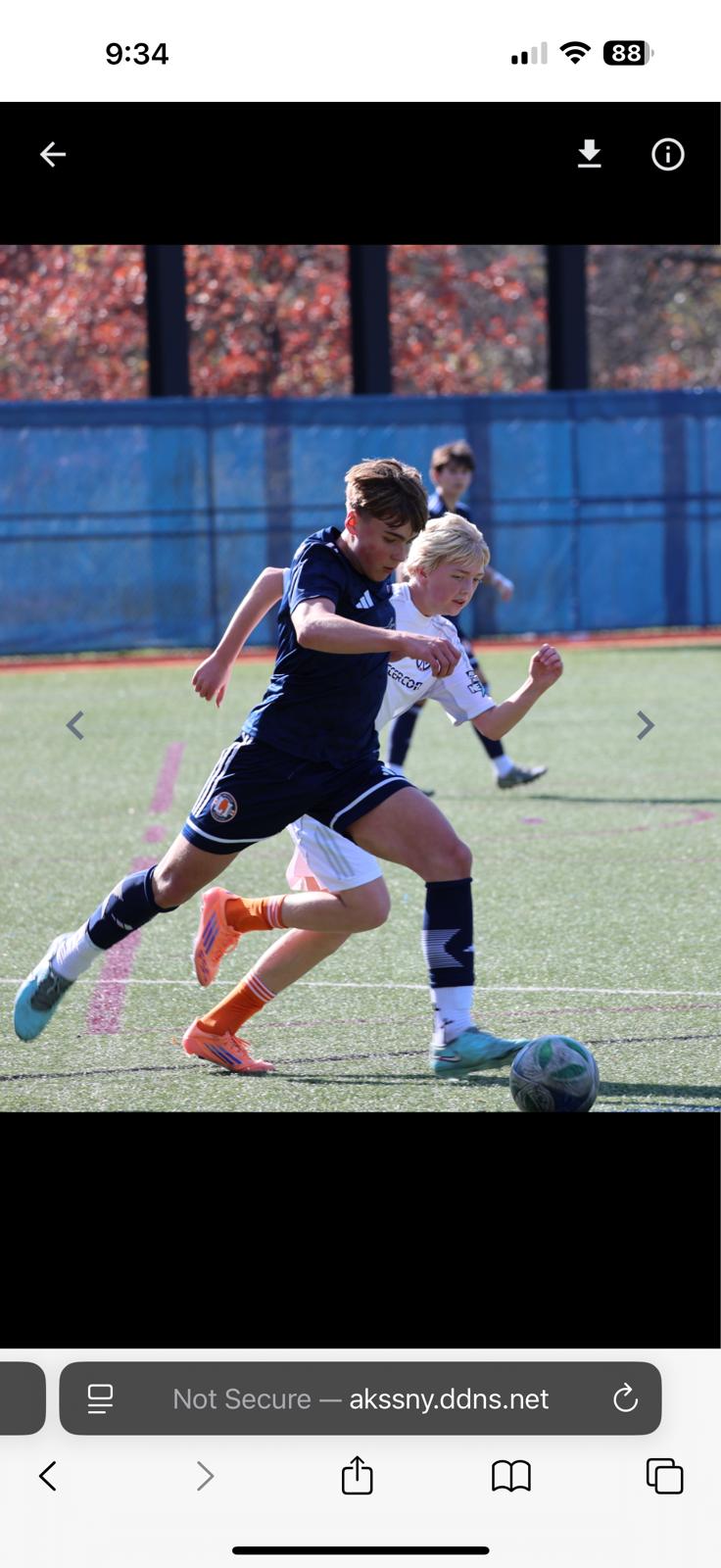 Nate Przysowa action shot
