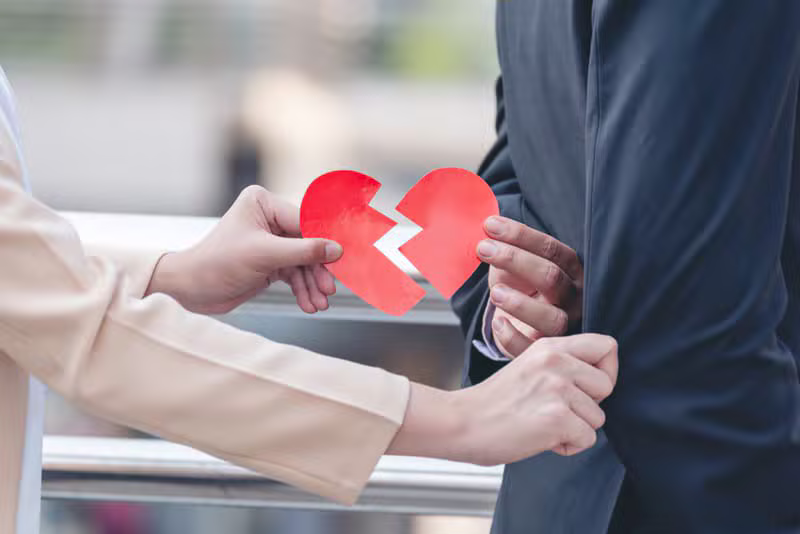 Couple en crise relationnelle