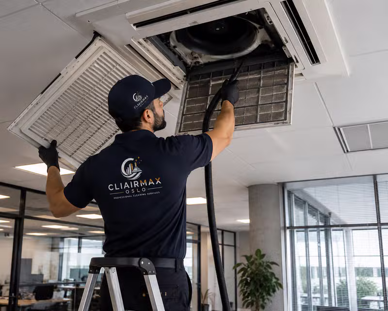Rengjøring av ventilasjonssystem og klimaanlegg