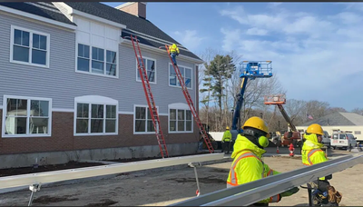 Commercial Gutters Install