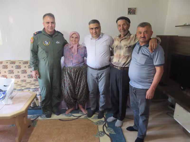 Kaymakamımızdan Şehit Ailesine Ziyaret