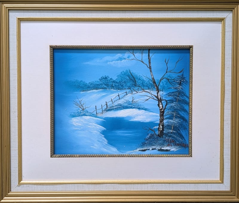 VINYET OF SNOWY LAND