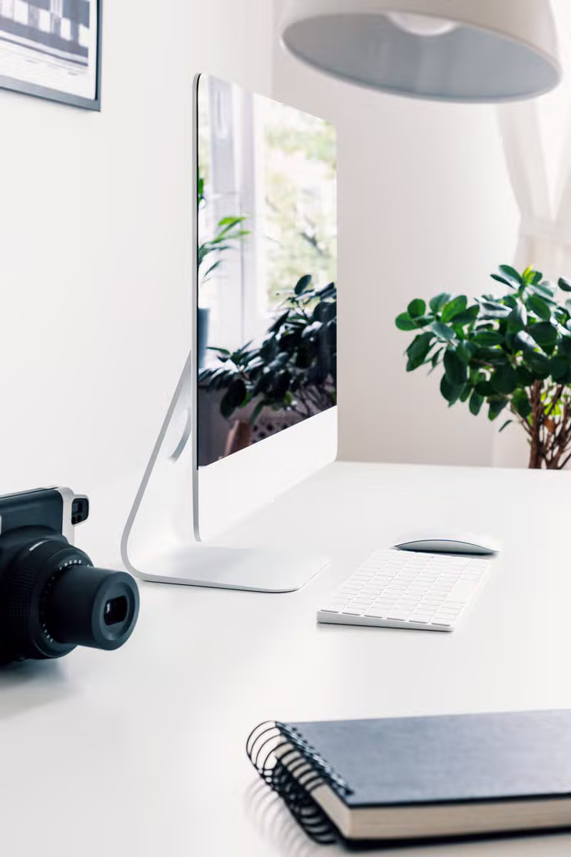Photography editing workspace