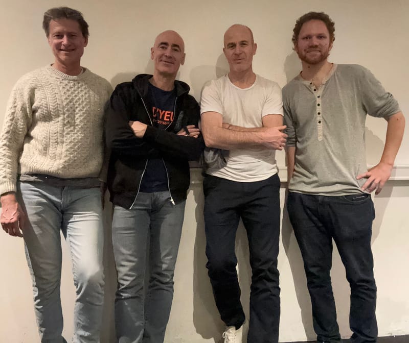 Le groupe Urban Seas au complet