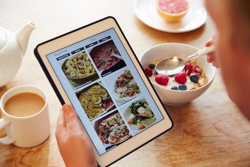 Ebook alimentar com cardápios e receitas saudáveis