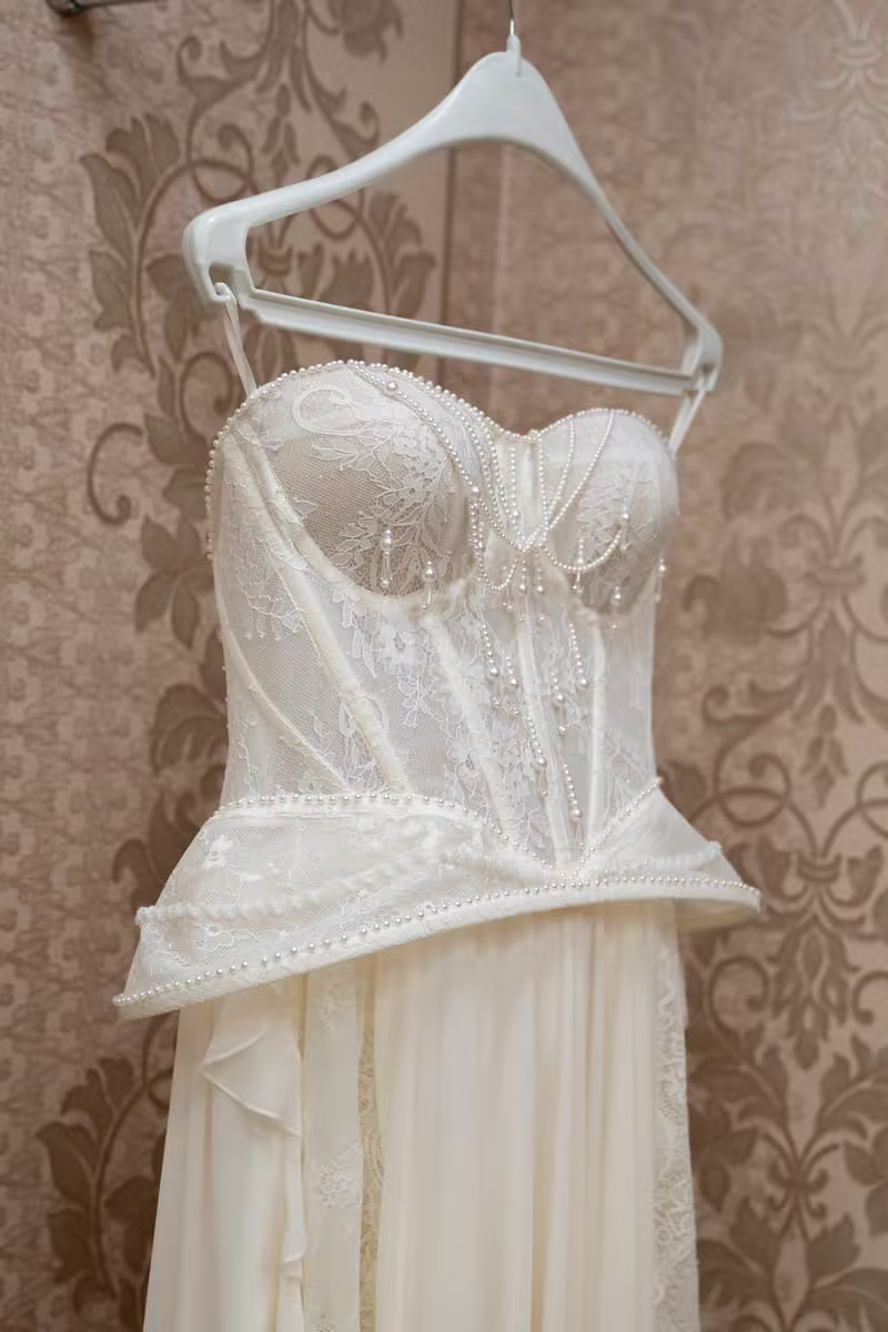 Seraphina Silk Gown detail 4