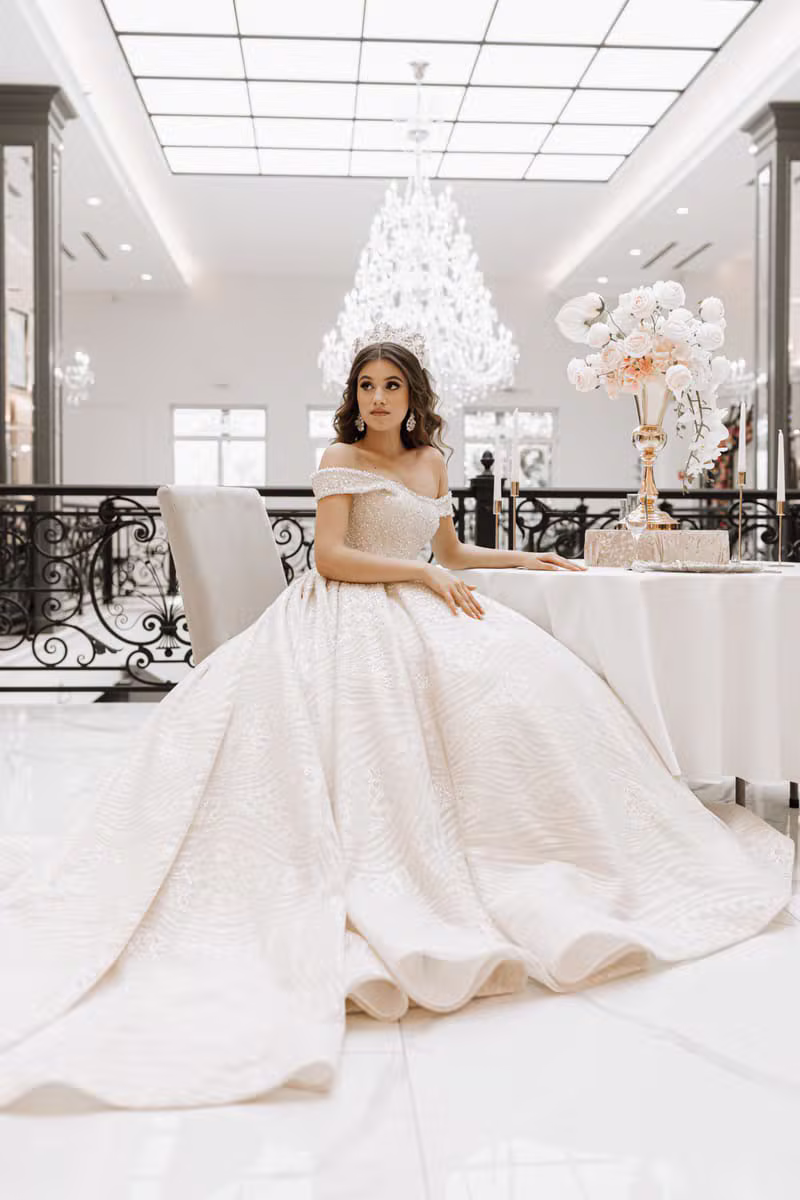 Celeste Ball Gown detail 1