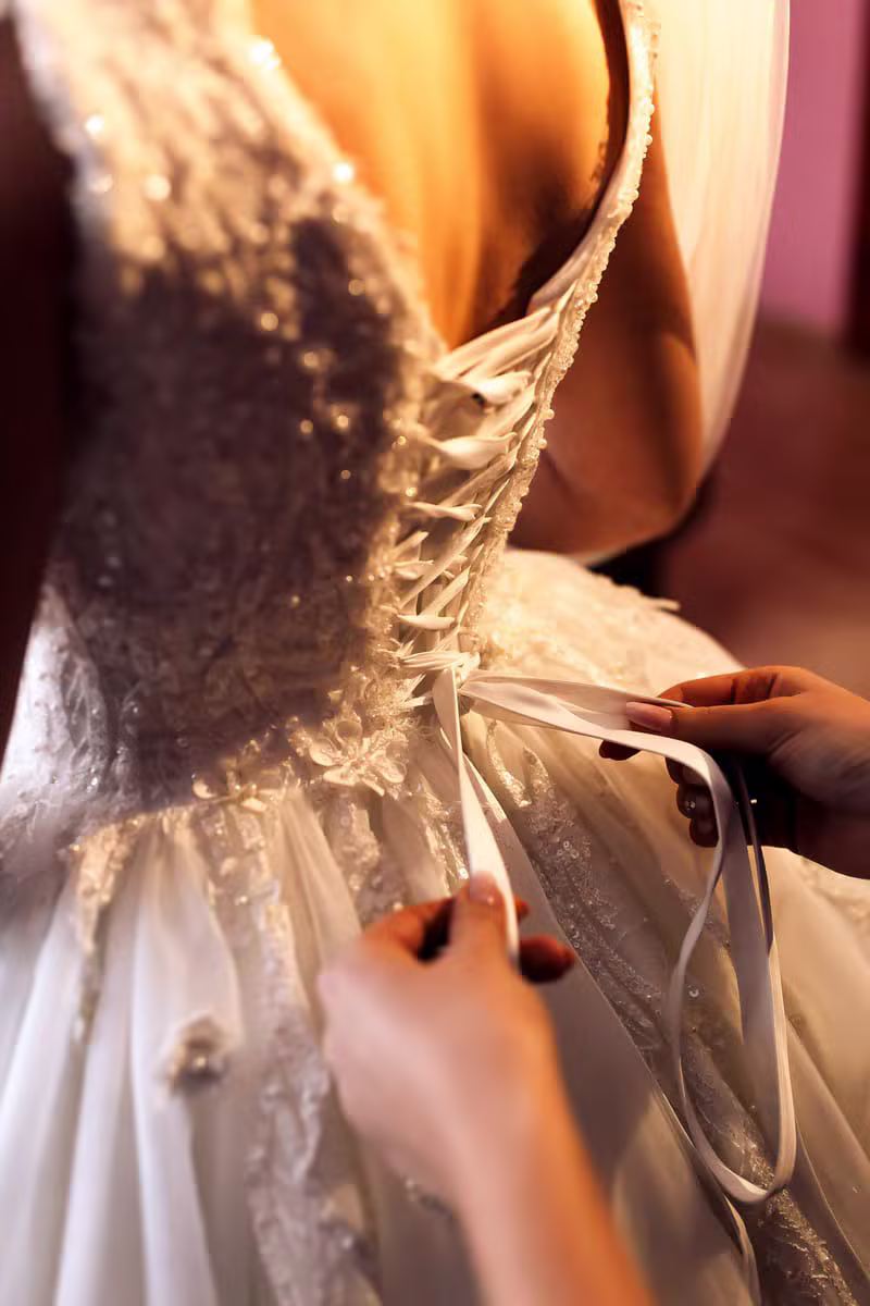 Celeste Ball Gown detail 3
