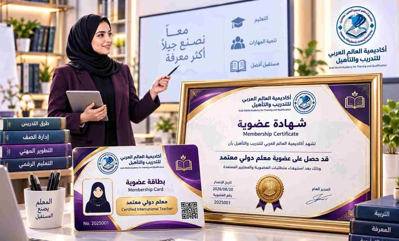 عضوية معلم دولي معتمد 