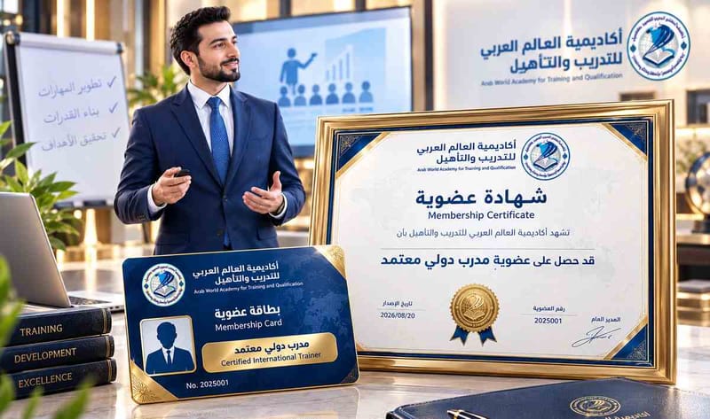 عضوية مدرب دولي معتمد