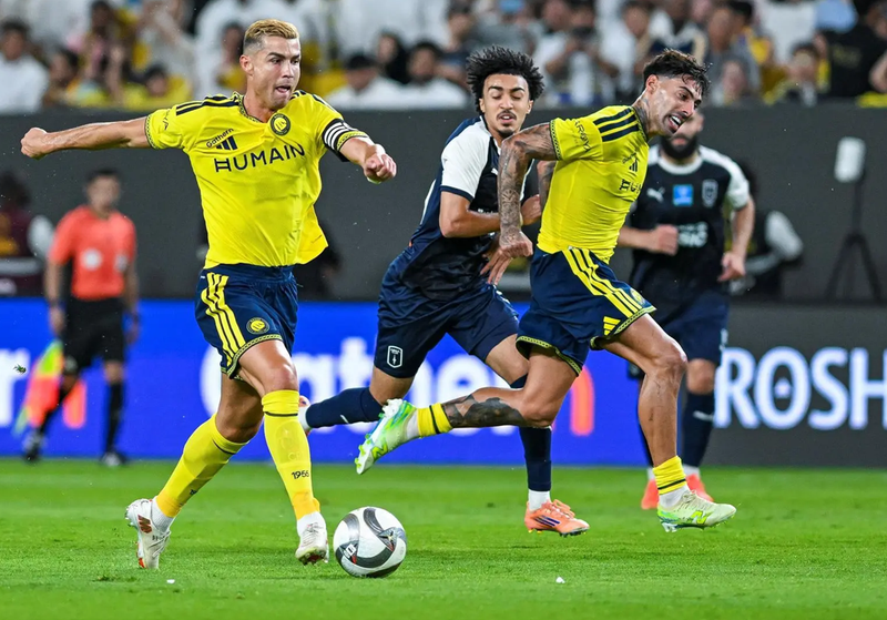 النصر ضد أبها 2-1.. رونالدو يقود العالمي للفوز ويعادل رقمًا تاريخيًا صمد 87 عامًا
