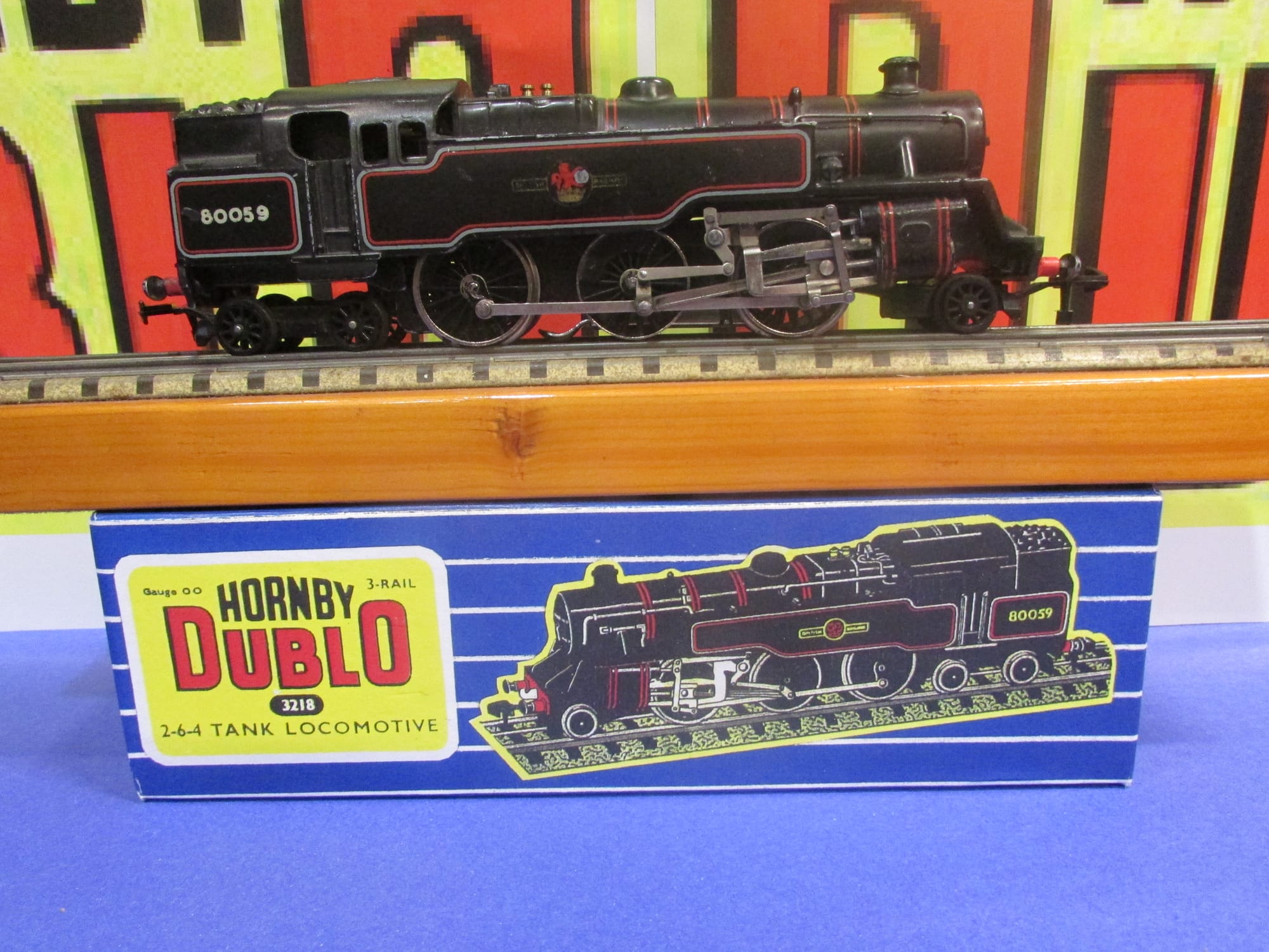 3218 2-6-4 Tank Locomotive No. 80059