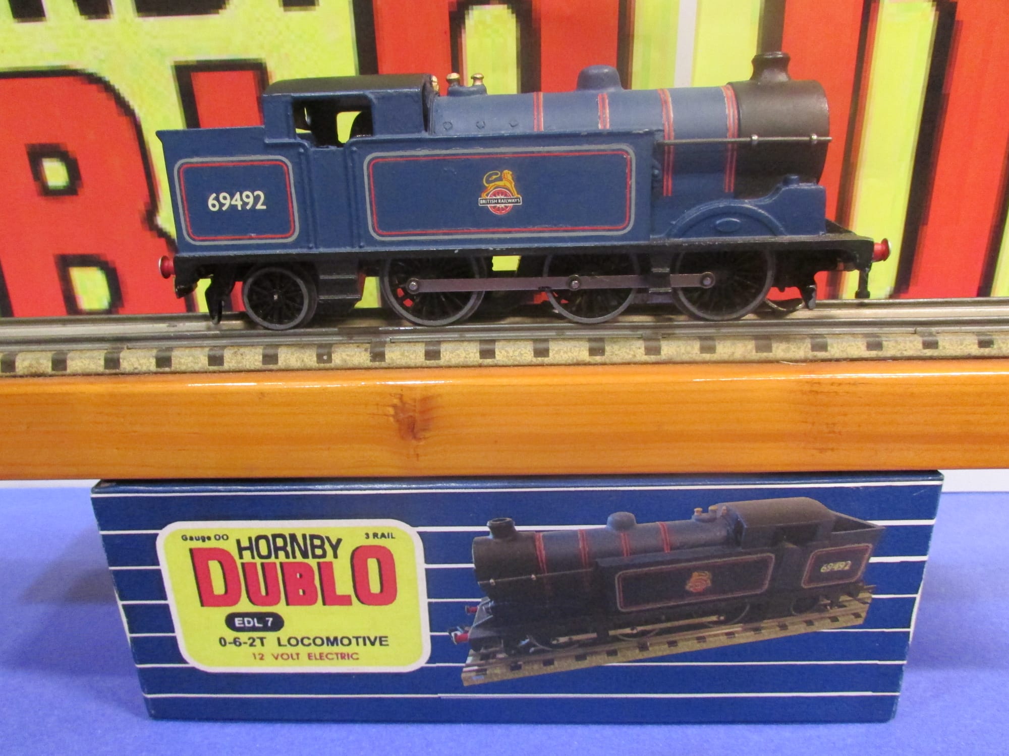 EDL 7  0-6-2T Locomotive Blue No.69492