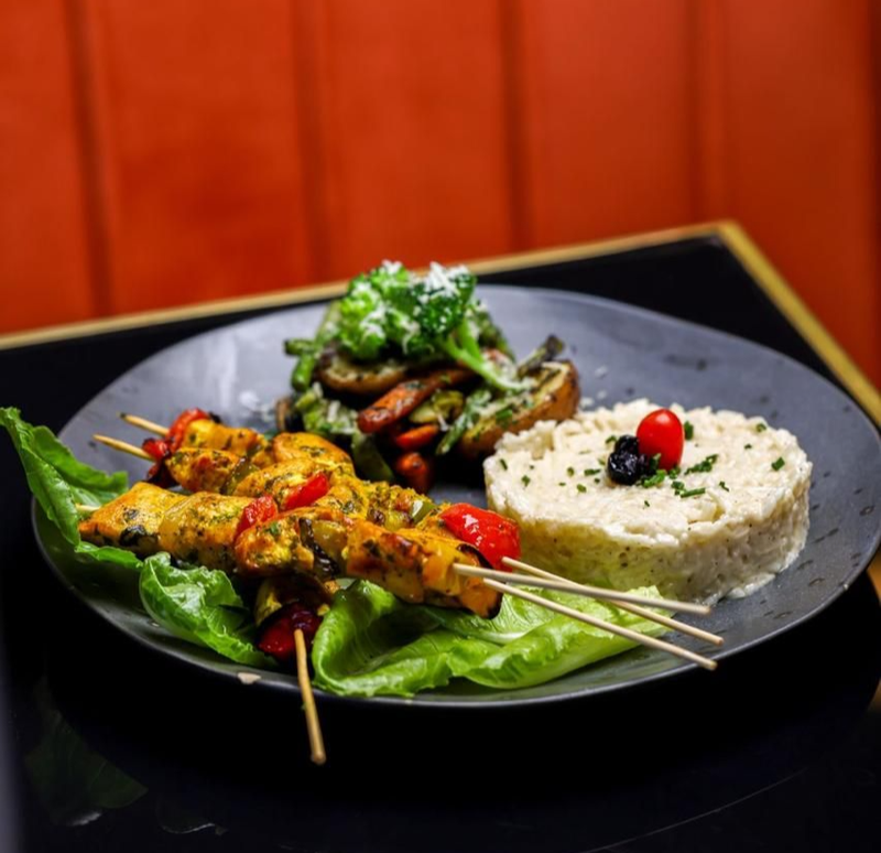 Brochette de Poulet mariné