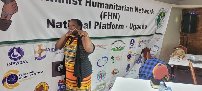 SCI CEO proudly participated in the Launched of Feminist Humanitarian Uganda National Platform organized by Community Empowerment for Peace and Development West Nile - CEPAD-WN