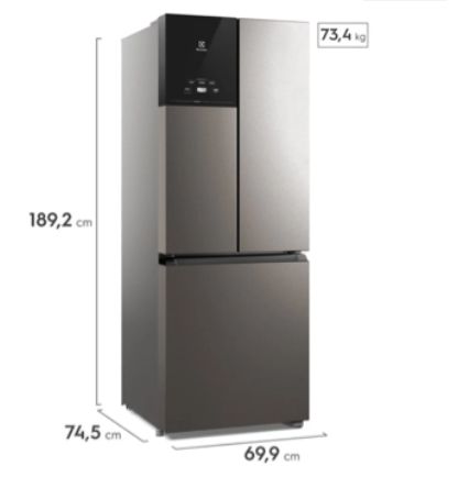 Geladeira Electrolux 484L