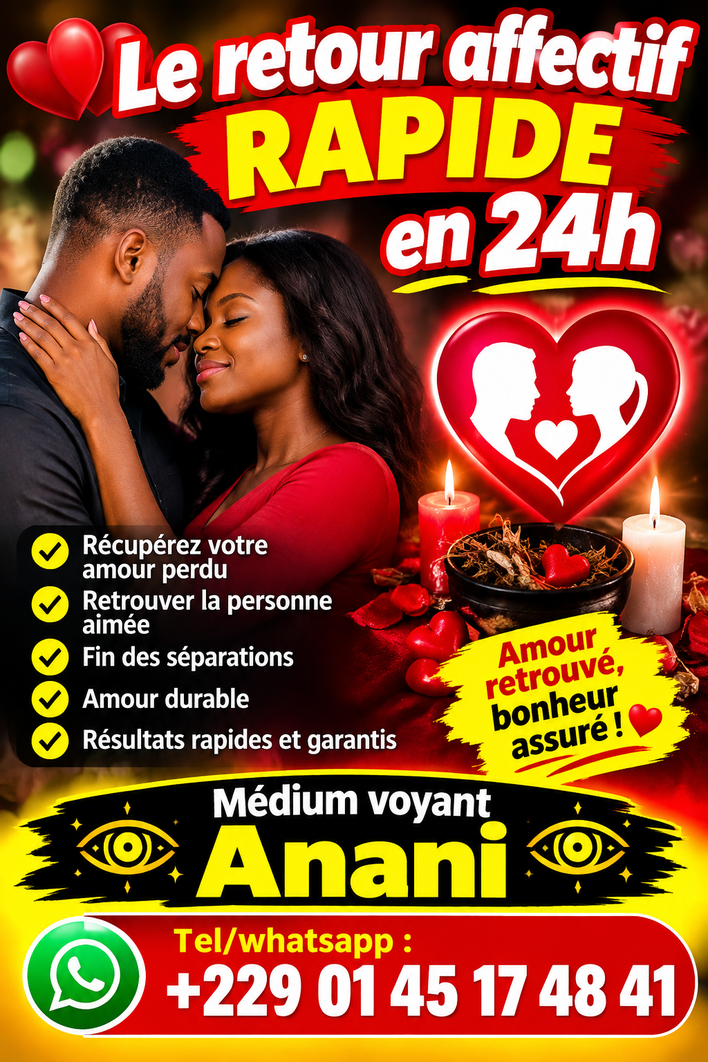 Le retour affectif rapide en 24h