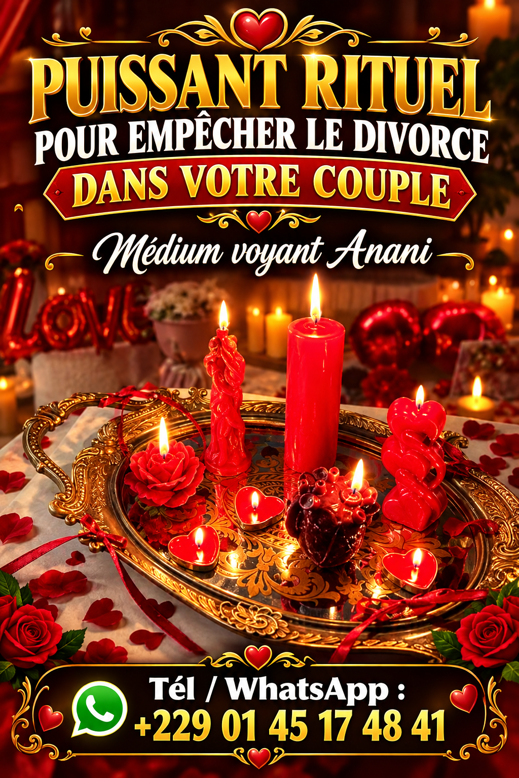 Puissant Rituel Pour Empêcher Le Divorce Dans Votre Couple