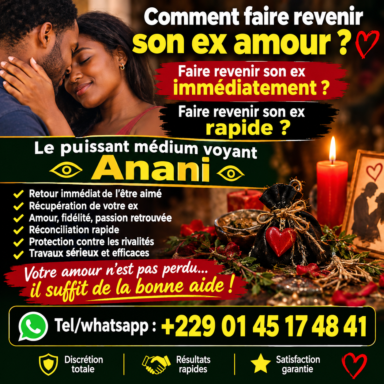 Comment faire revenir son ex amour