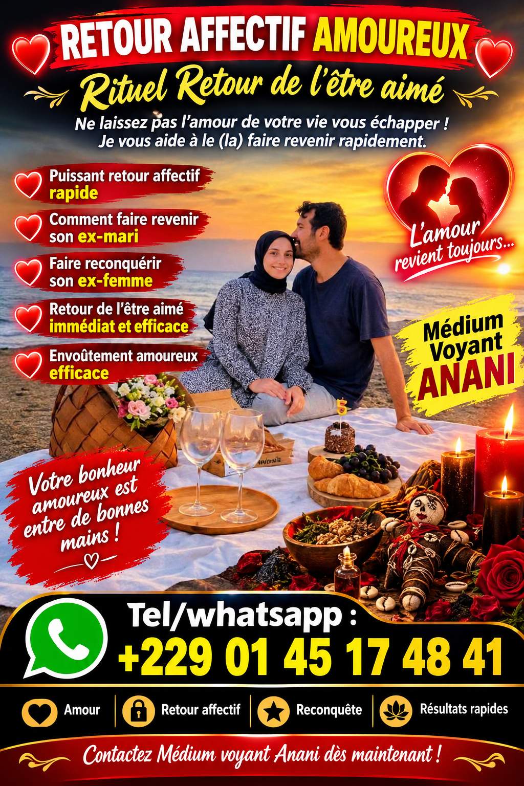 Retour affectif amoureux