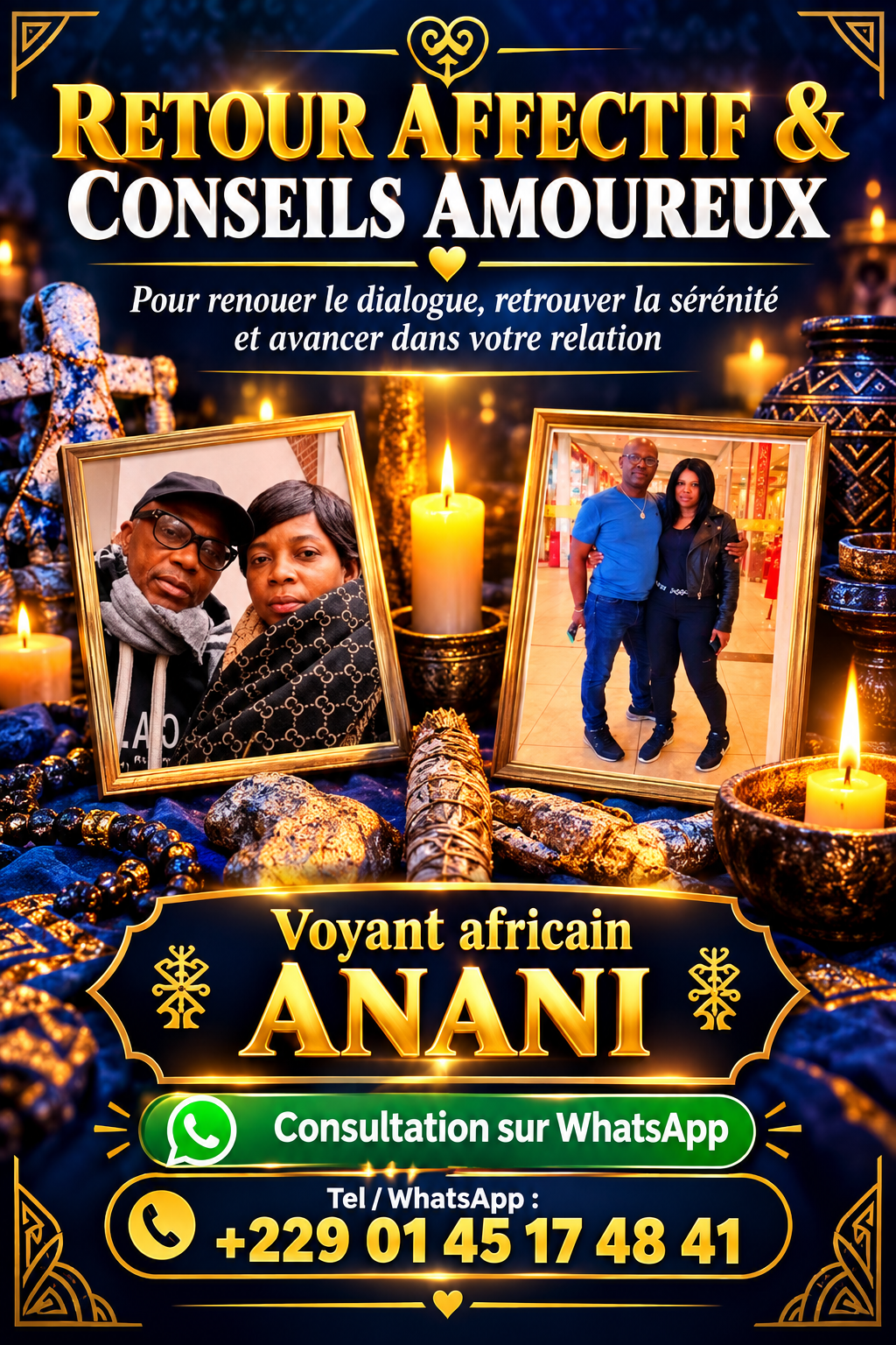 Retour affectif faire Acceptez le mariage 00229 01 45 17 48 41