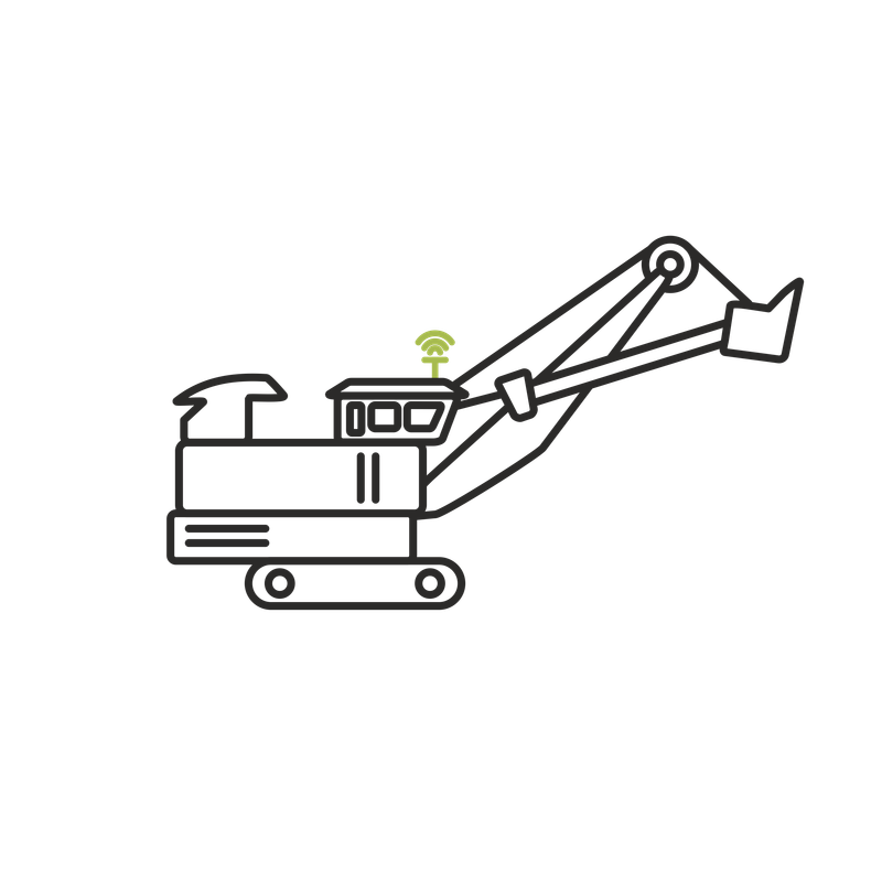 High-precision for shovels