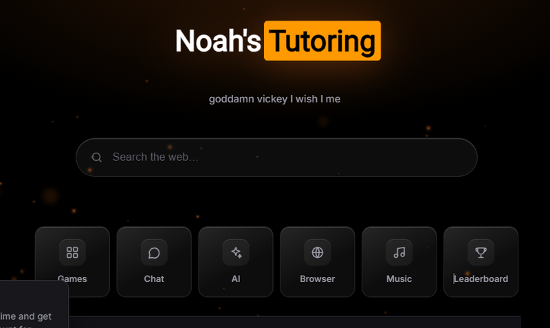 Noah's Tutoring Hub