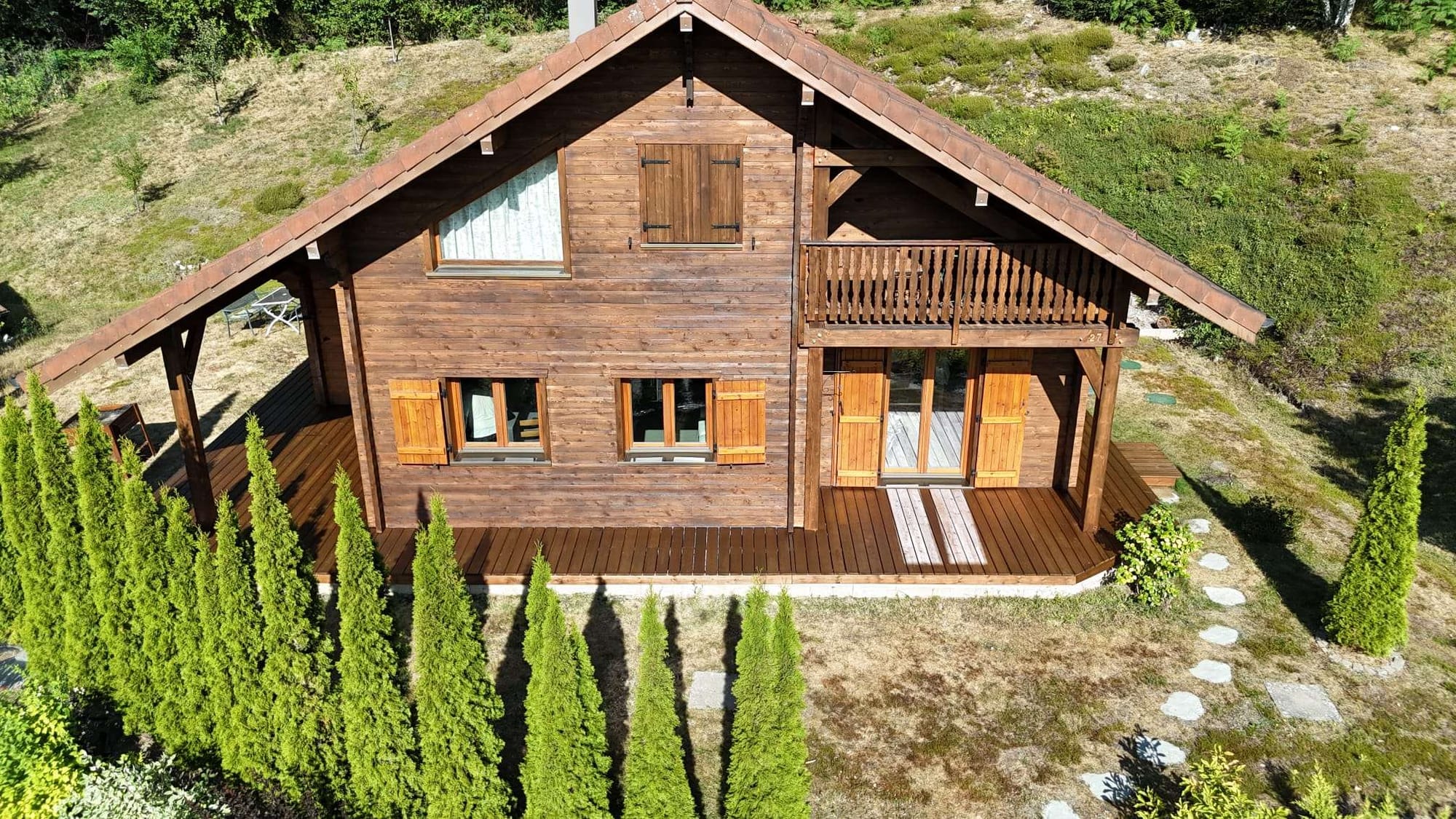 Decapage écologique d un chalet