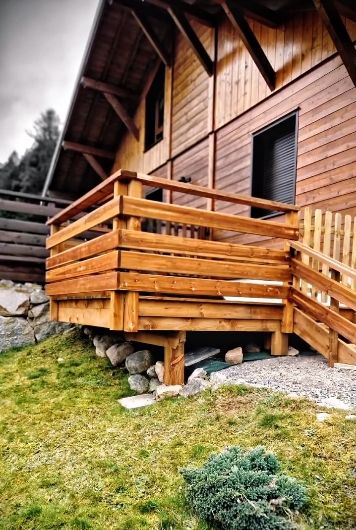 Terrasse bois renforcé pour spa😊