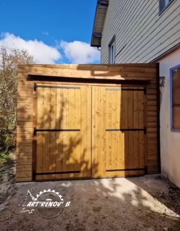 Rénovation garage ossature bois