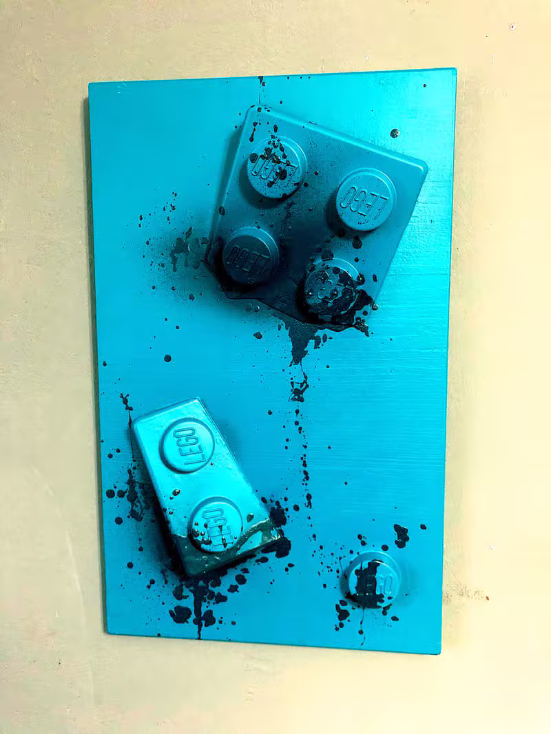 BLUE LEGO BLOCKS